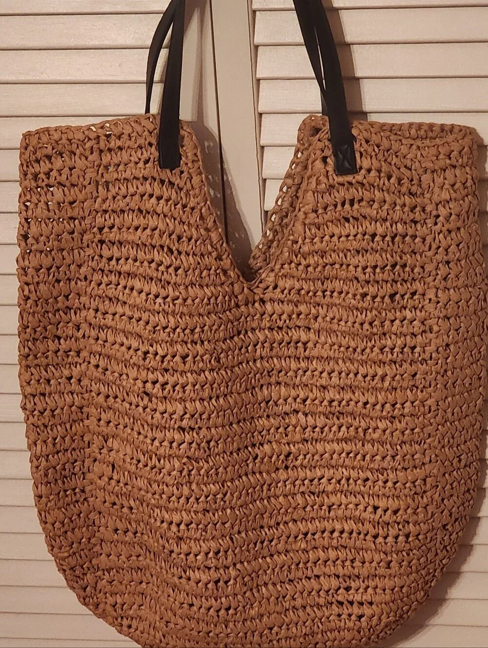 Banana Republic Straw Bag / Natural / NWOT